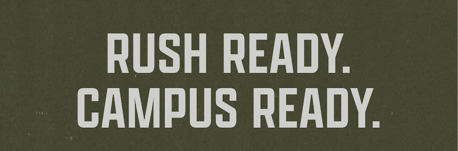 Rush Ready, Campus Ready