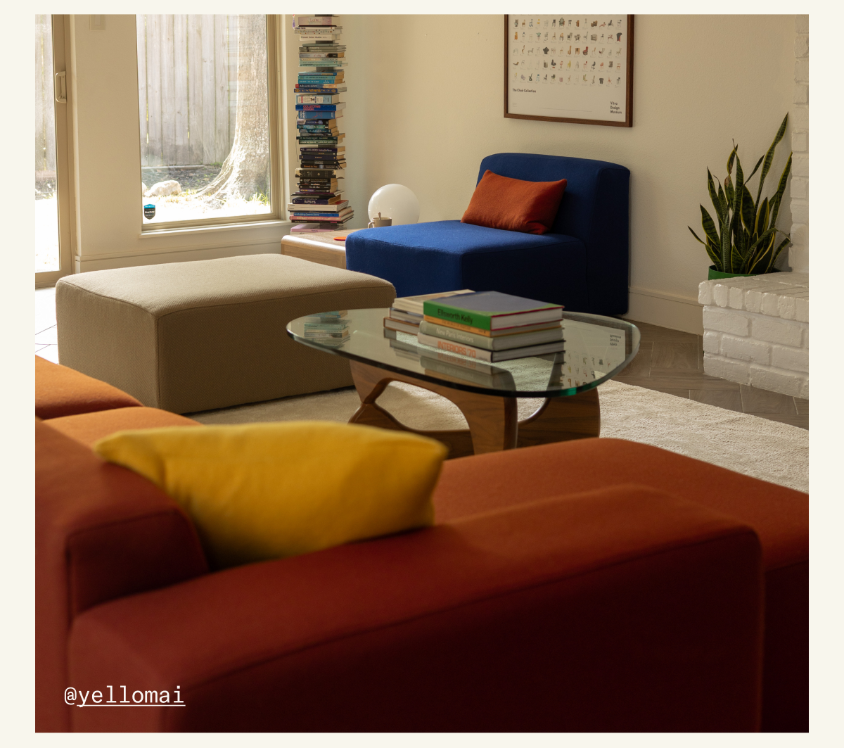 The Form Sectional, styled by Mai Nguyen (@yellomai)