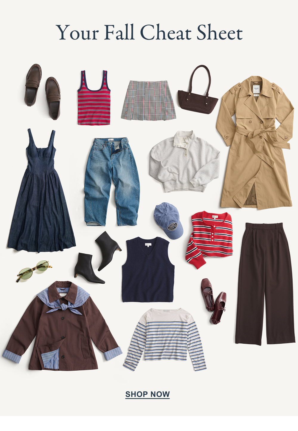 Your Fall Cheat Sheet