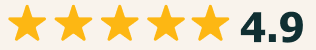 4.9 Stars on Trustpilot