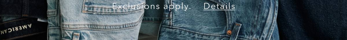 Exclusions apply. Details
