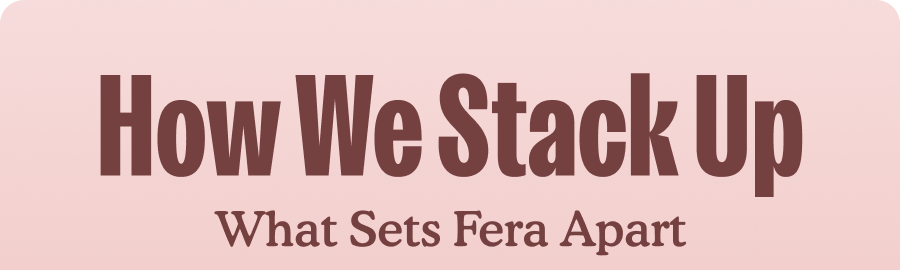 How We Stack Up