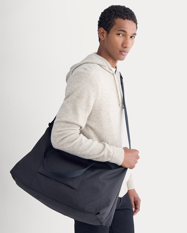 Image | Model with The ReNew Transit Weekender | Black
