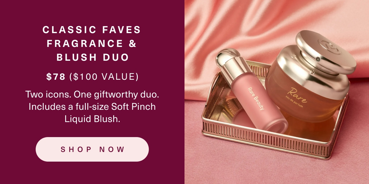 Classic Faves Fragrance & Blush Duo. Shop now.