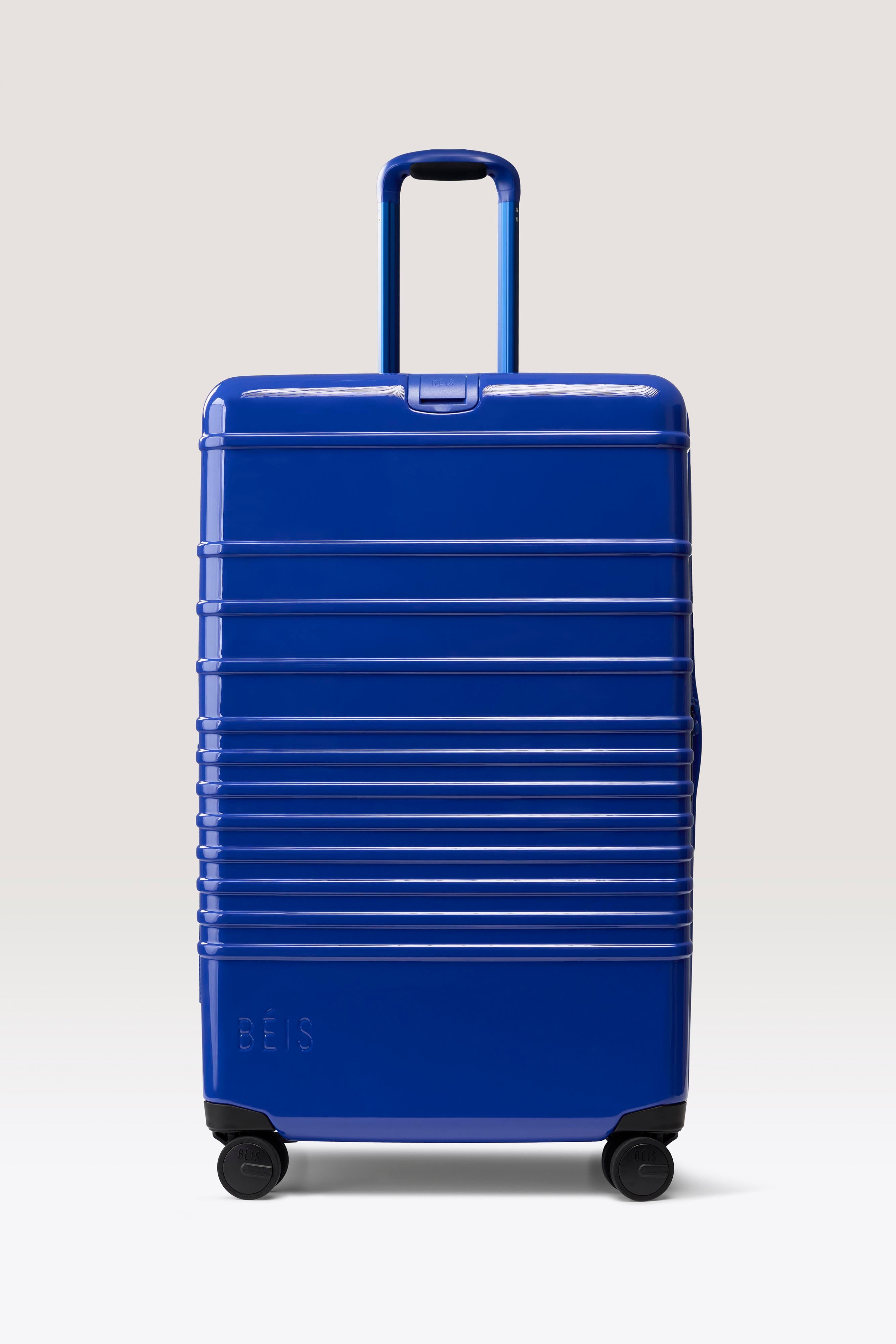 Image of The Large Check-In Roller in Glossy Cobalt Blue