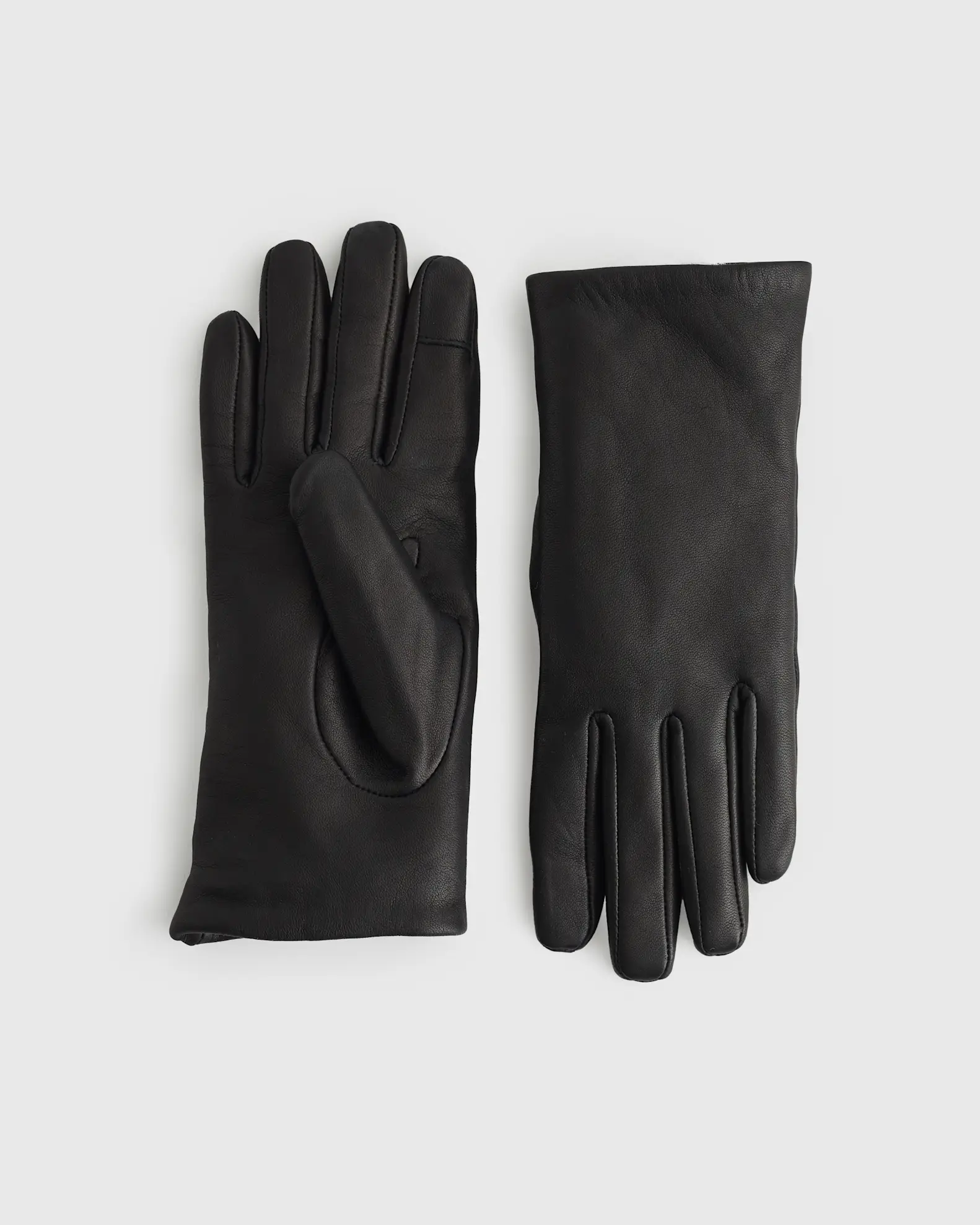 Cashmere Lined Leather Gloves