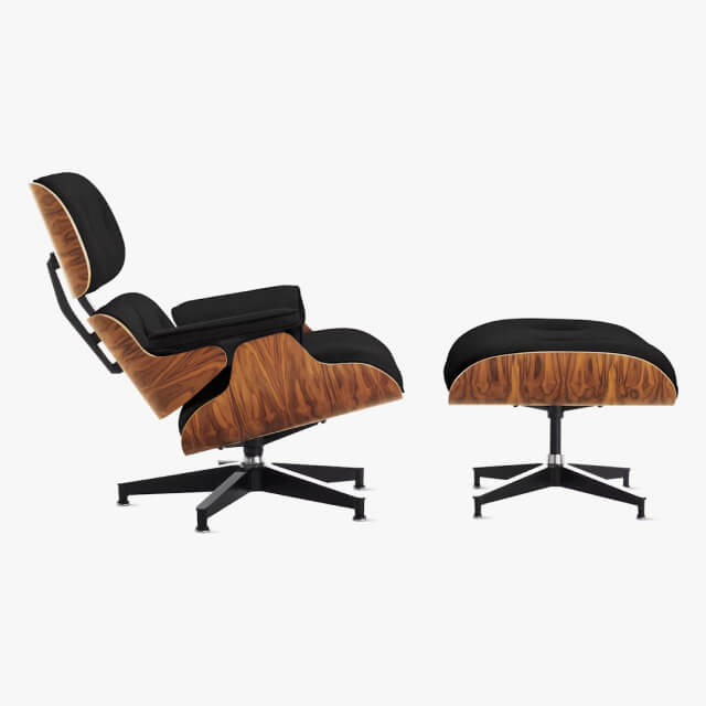 View Eames Lounge Chair and Ottoman