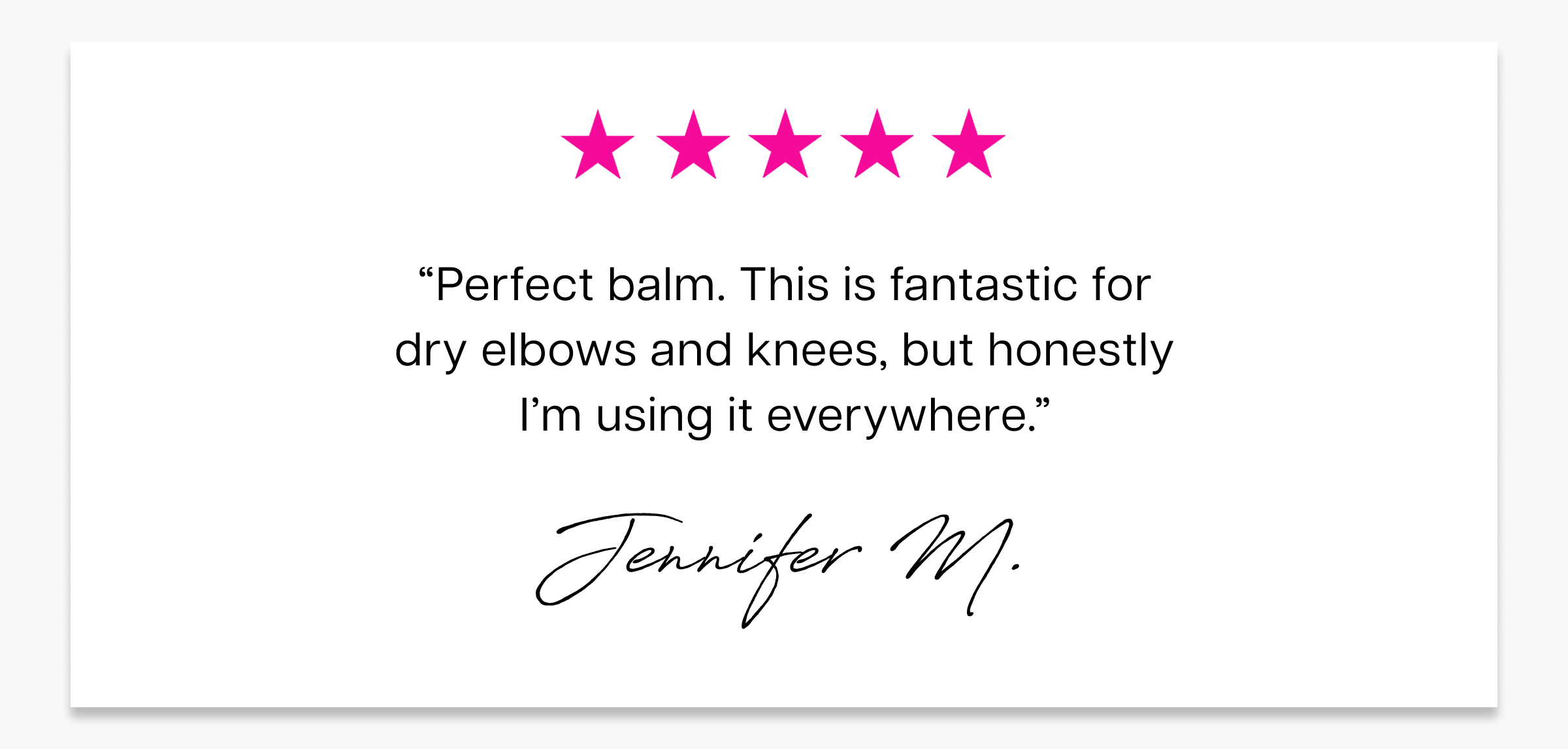 5 stars reviews