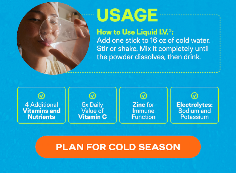 Plan for Cold Season