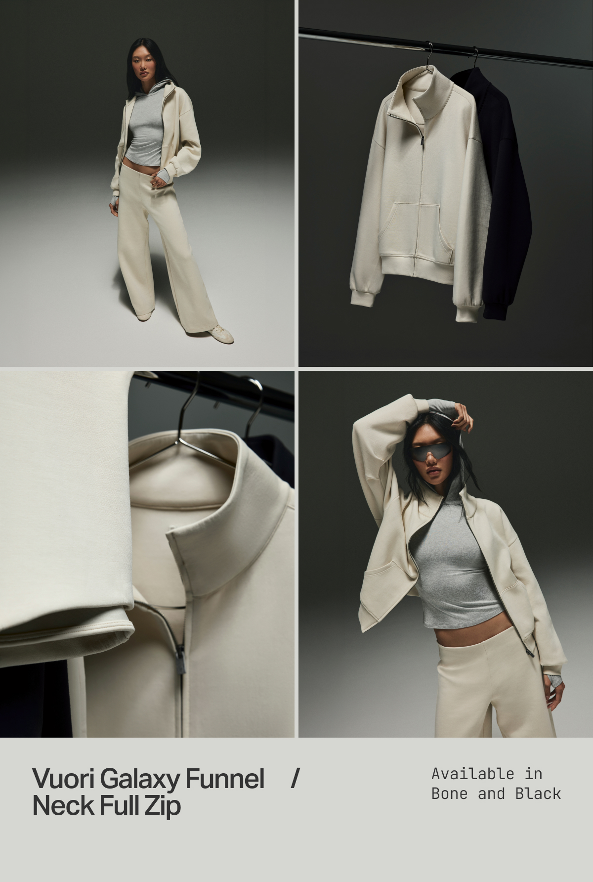 Vuori Galaxy Funnel Neck Full Zip