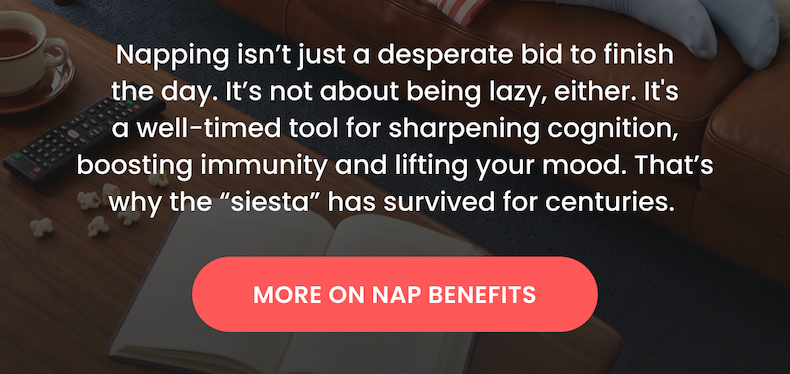 More on nap benefits