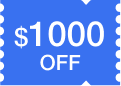 $1000 OFF