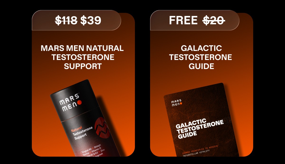 Mars Men Natural Testosterone Support | Galactic Testosterone  Guide