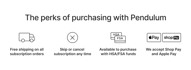 The perks of purchasing with Pendulum