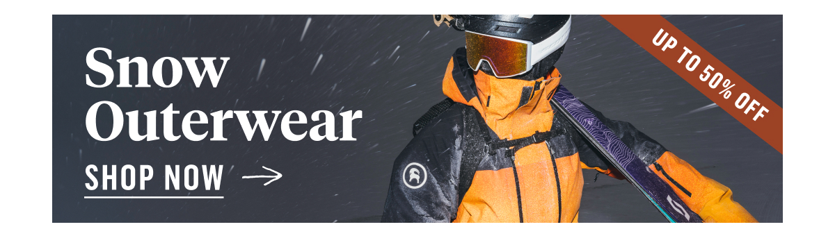 Snow Outerwear. Up to 50% Off. Shop Now!