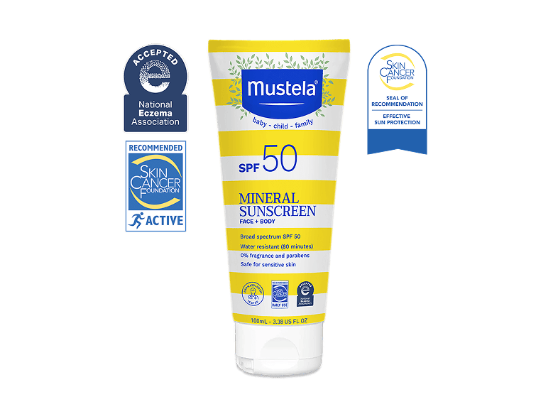 SPF 50 mineral  sun lotion