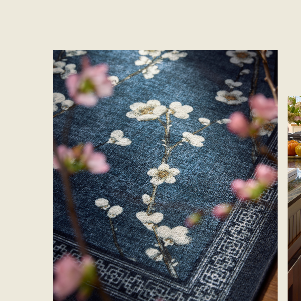 Sakura Indigo Rug