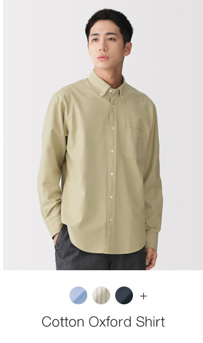 Shop Cotton Oxford Shirt