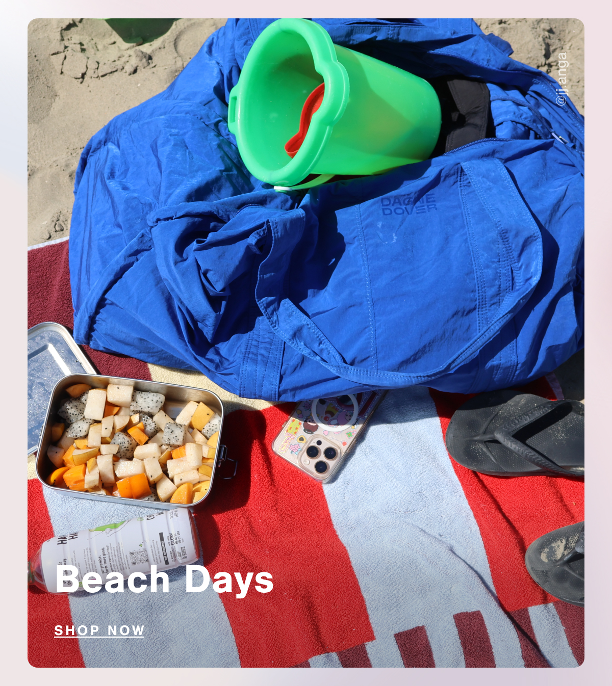 Beach Days. SHOP NOW.