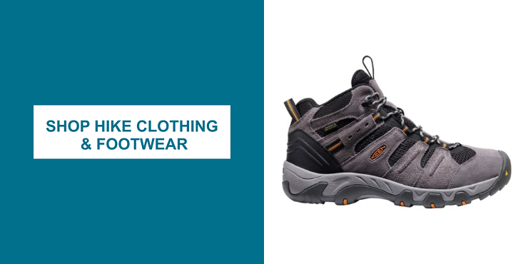 SHOP HIKE CLOTHING & FOOTWEAR