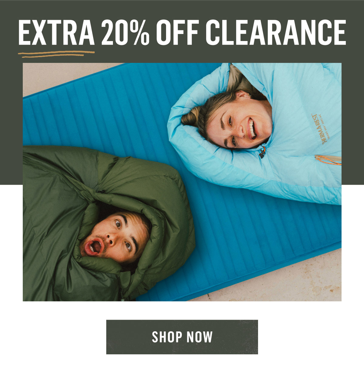 Extra 20% off clearance. Shop now