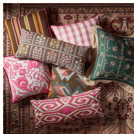 marisa needlepoint pillow cover