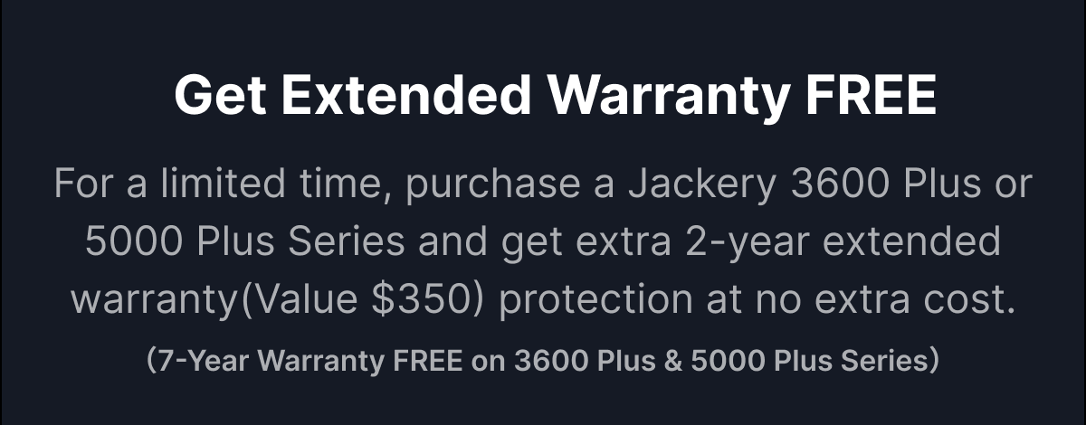 Get Extended Warranty FREE