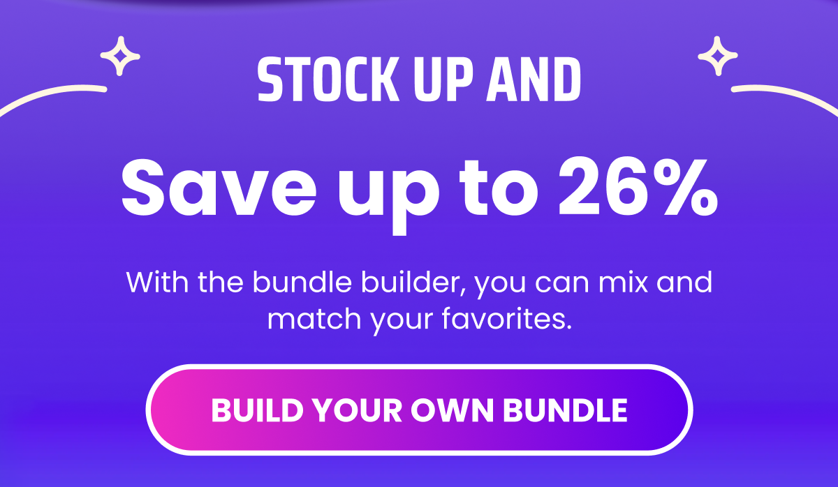 Stock up and save up to 26%