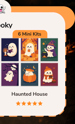 Haunted House | 6 Mini Kits