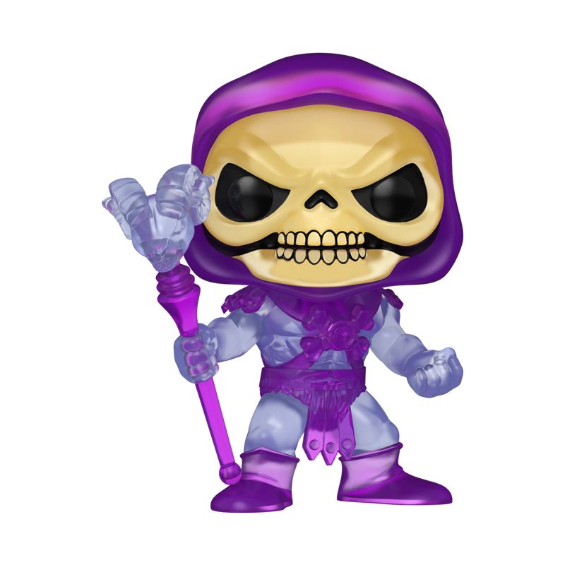 Pop! Skeletor (Translucent) with Pop! Protector