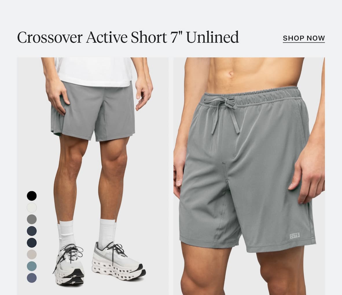 Crossover Active Short 7" Unlined