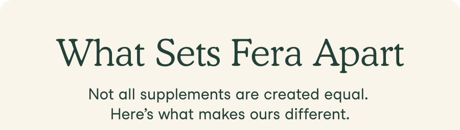 What Sets Fera Apart
