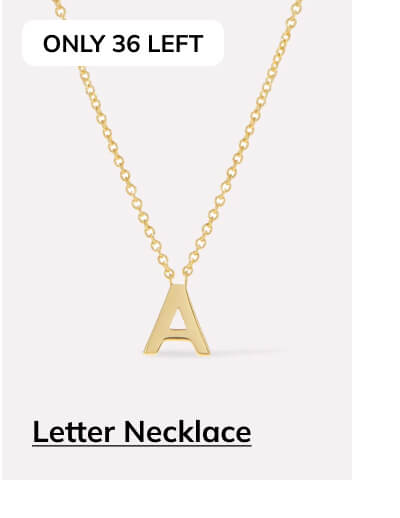 Letter Necklace