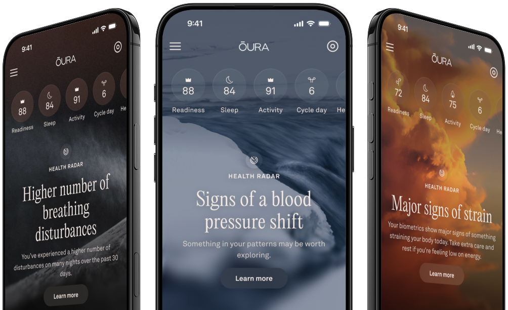 Oura Health Radar
