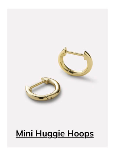 Mini Huggie Hoops