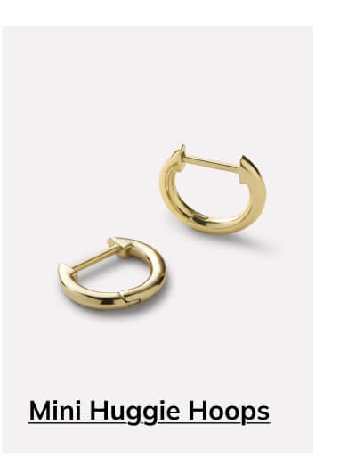 Mini Huggie Hoops