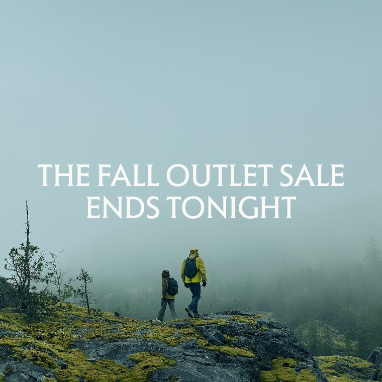 The Fall Outlet Sale Ends Tonight