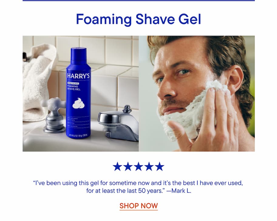 Foaming Shave Gel