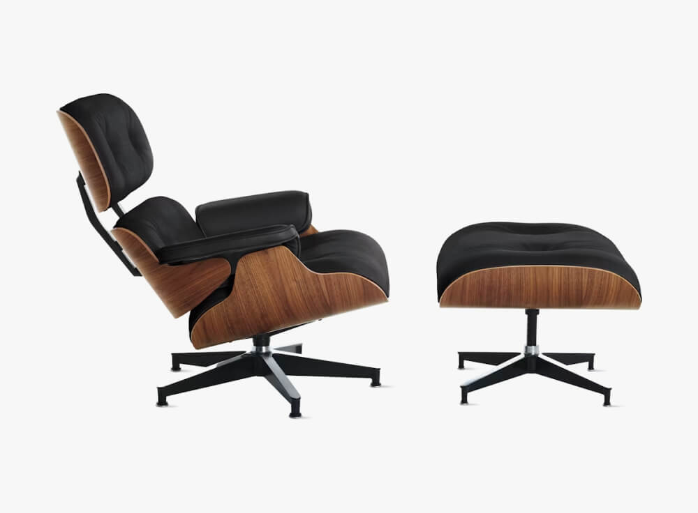 View Eames Lounge Chair and Ottoman