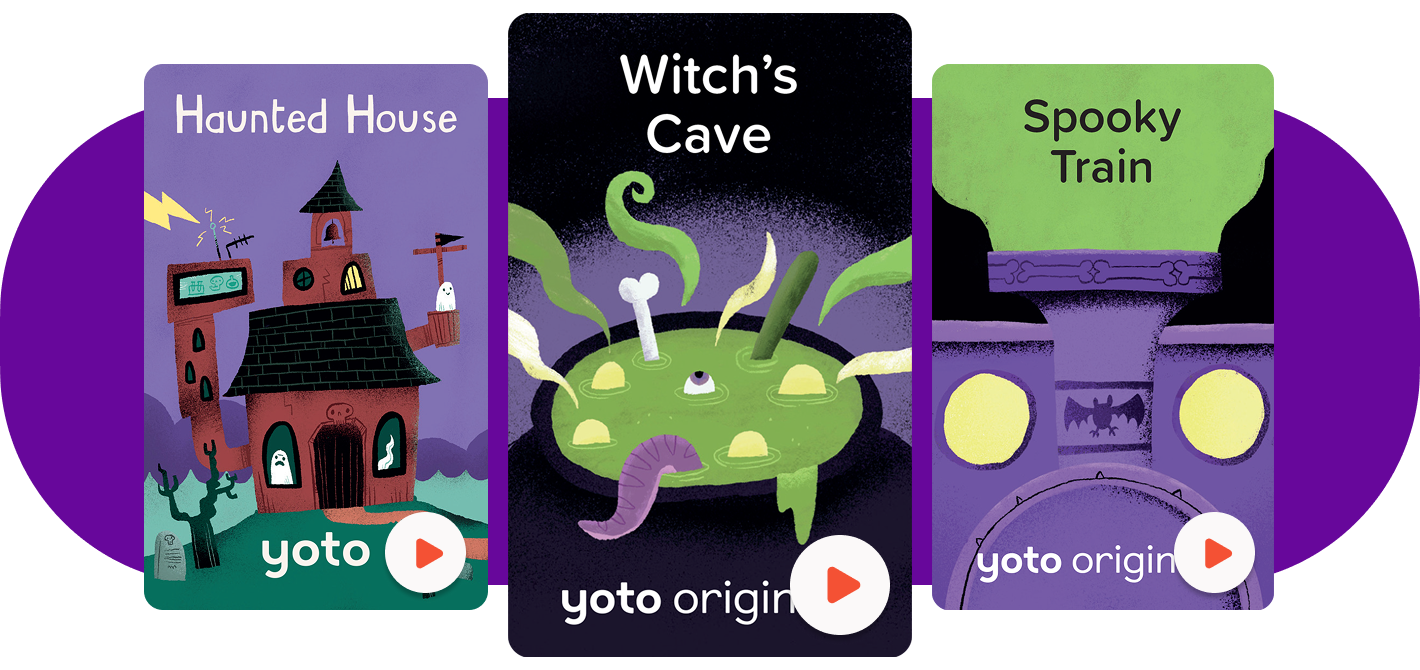 Free spooky soundscapes on Yoto App