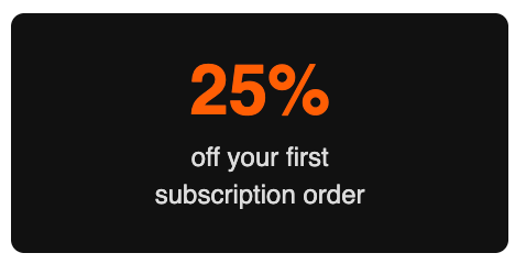 How to save up to 25%