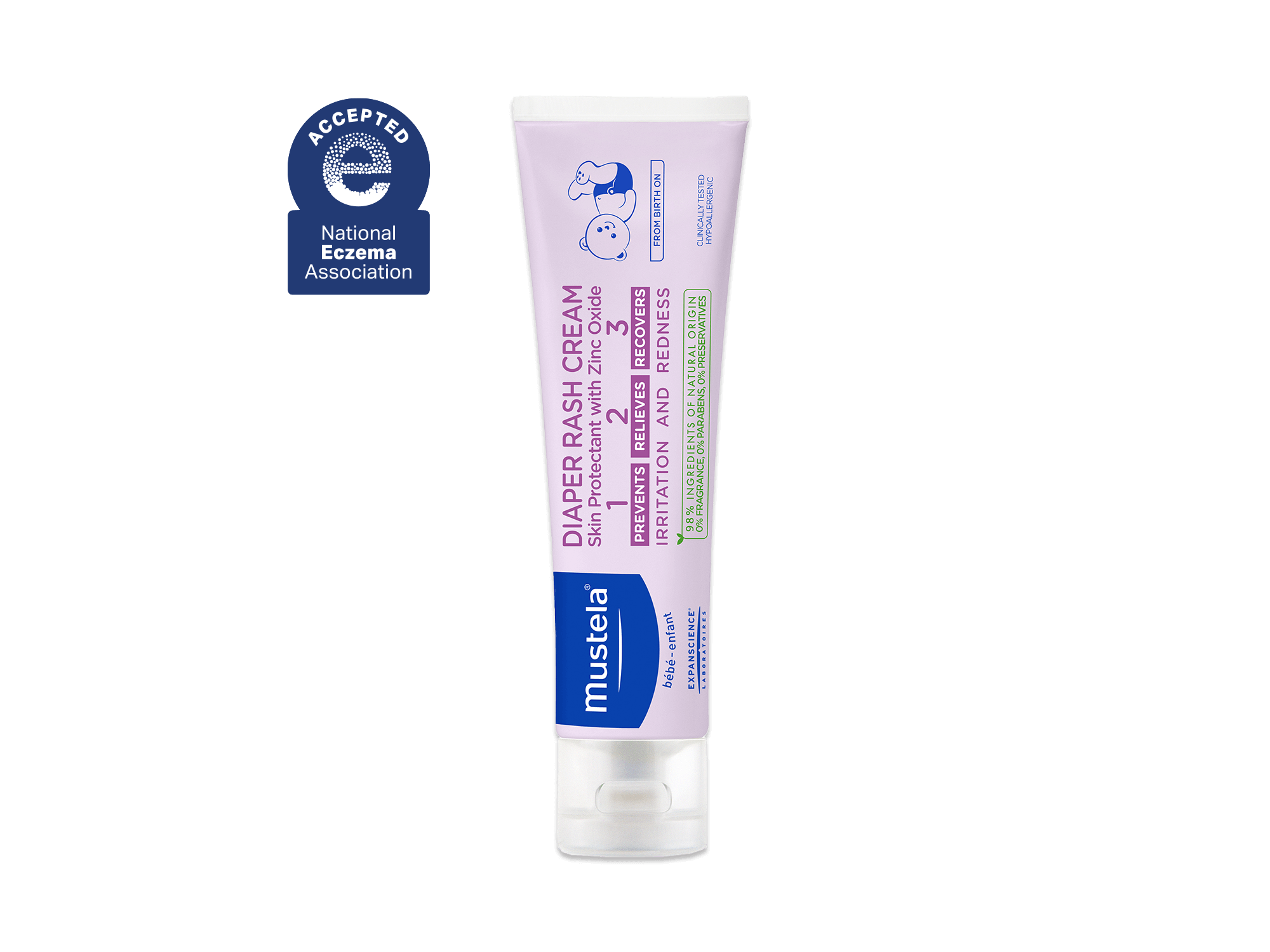 Image of Diaper rash cream 1 2 3