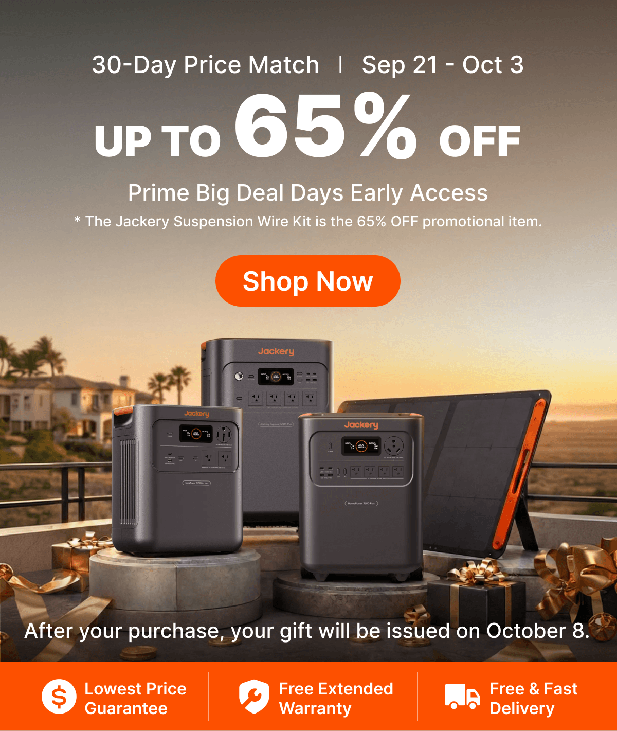 30-Day Price Match I Sep 21 - Oct 3 UP To 65% oFF
