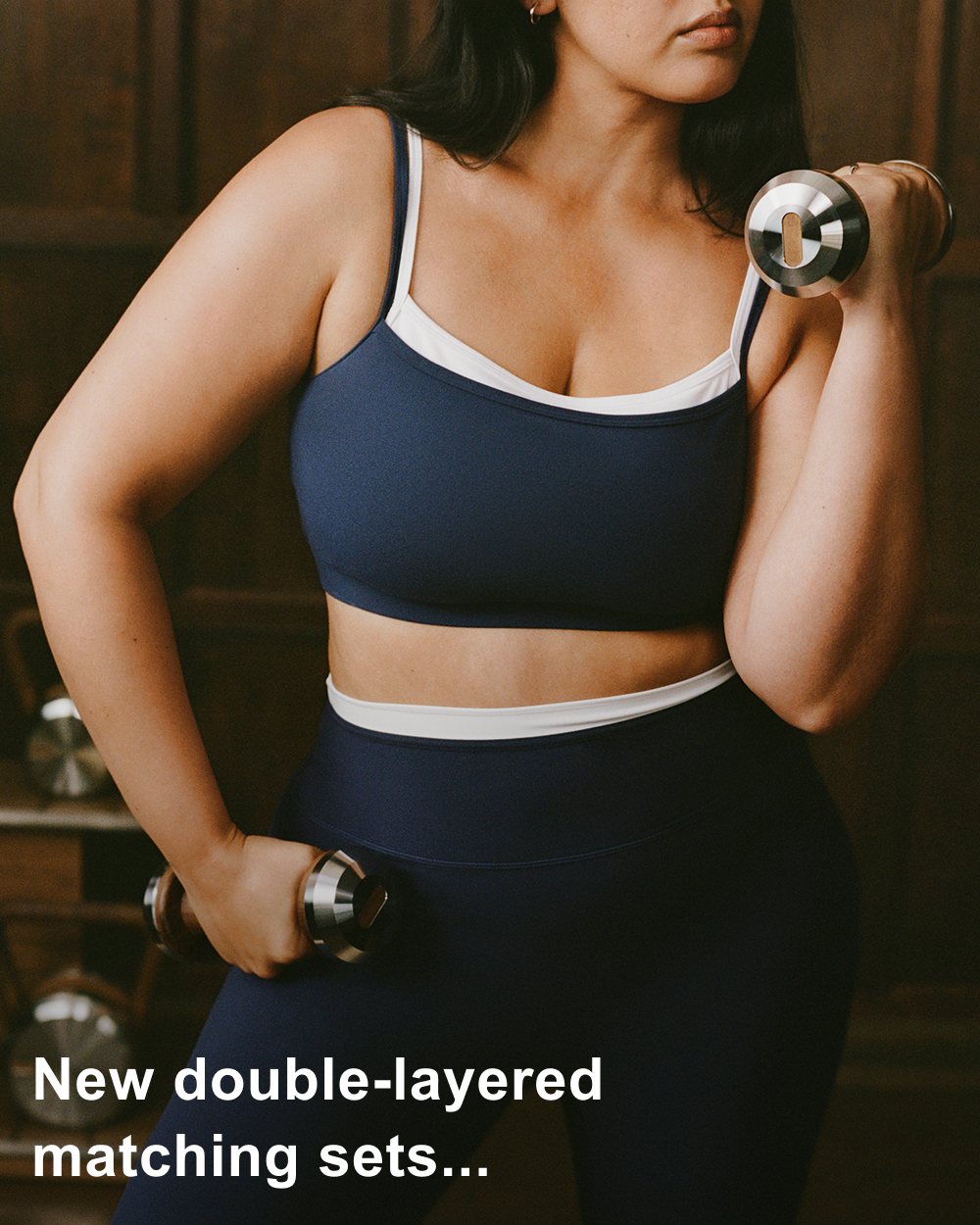 New double-layered matching sets...