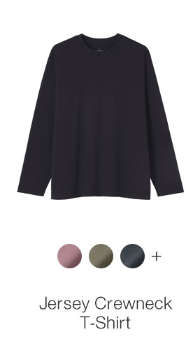 Jersey Crewneck T-Shirt