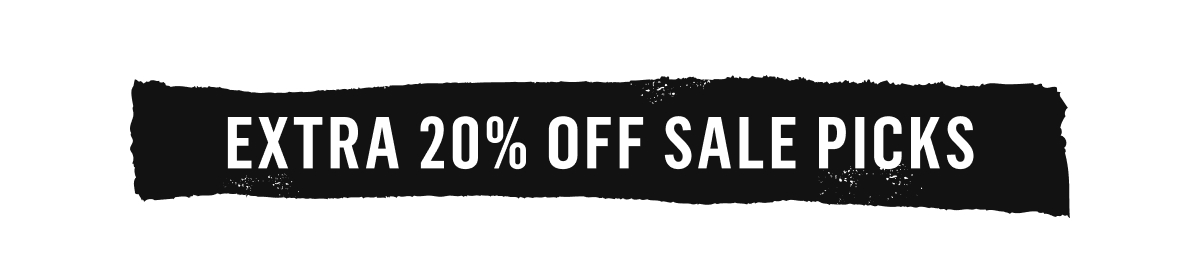 Extra 20% off sale picks