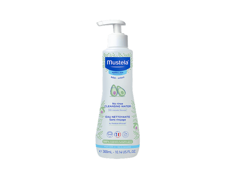 No rinse cleansing water