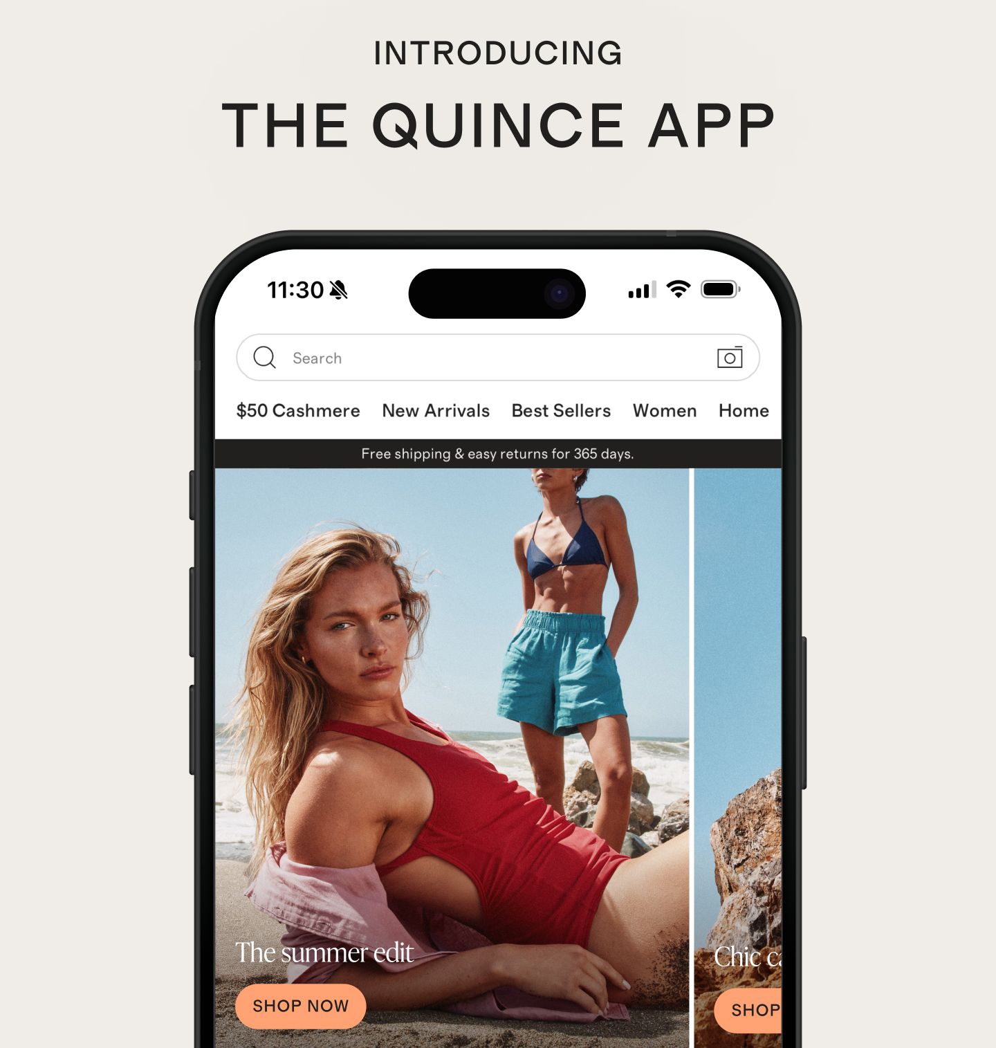 introducing THE QUINCE APP