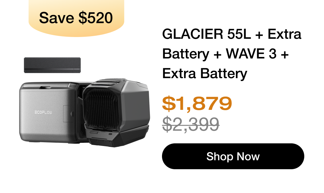"Save $220 产品图"	"2 x DELTA 3 Classic $979 $1,199 Shop Now https://us.ecoflow.com/products/delta-3-classic-portable-power-station?variant=55345327341641"	