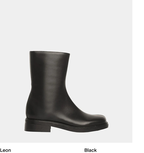 Leon Black Boot